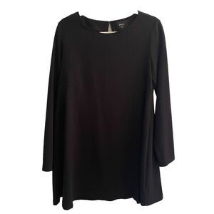 Nasty Gal Black Long Sleeve Short Dress women’s Size Medium Event